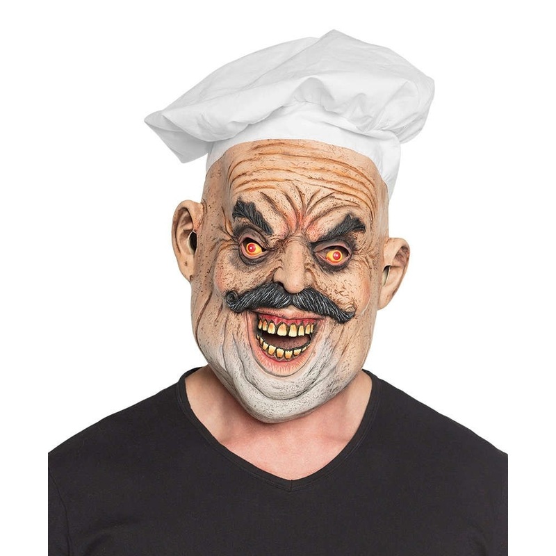 Horror chef latex mask