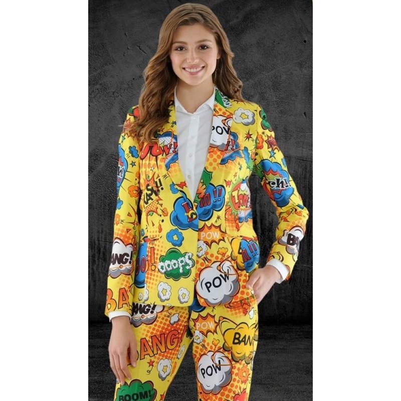 Motley comic world party suit 36