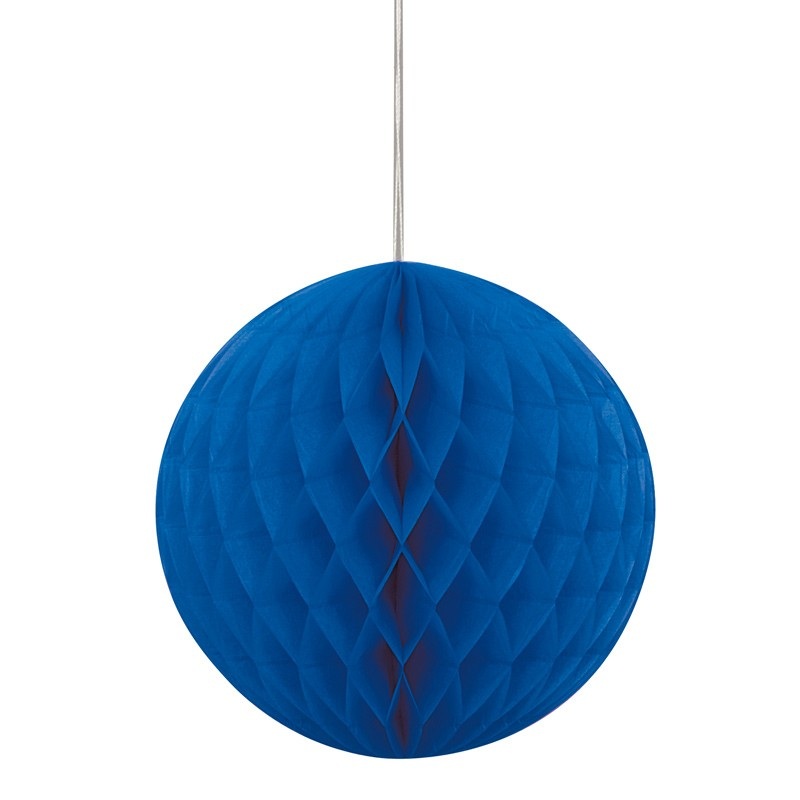 Ocean blue honeycomb ball 20cm
