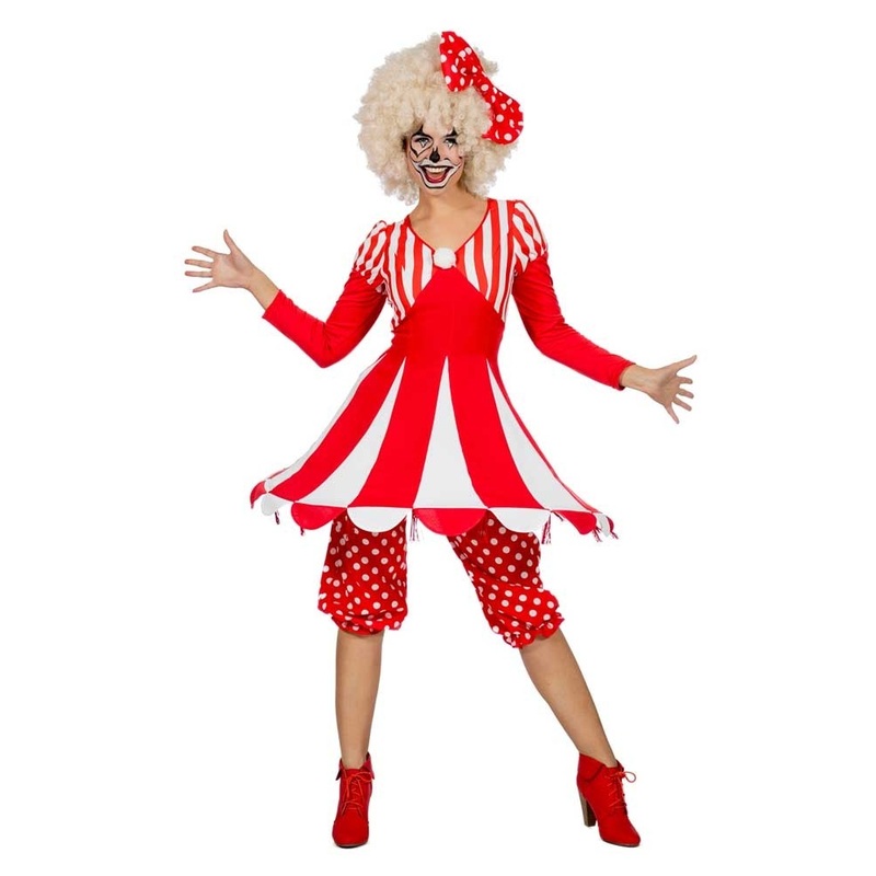 Red circus tent ladies costume 34