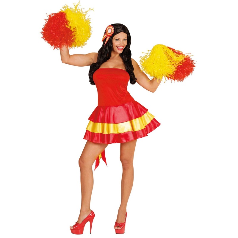 Spanish fan ladies costume S