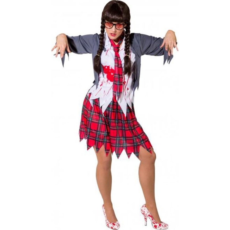 Zombie School Girl costume for women S-M