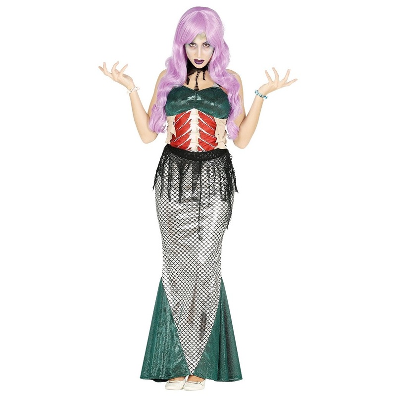 Zombie Valentina mermaid costume 36-38