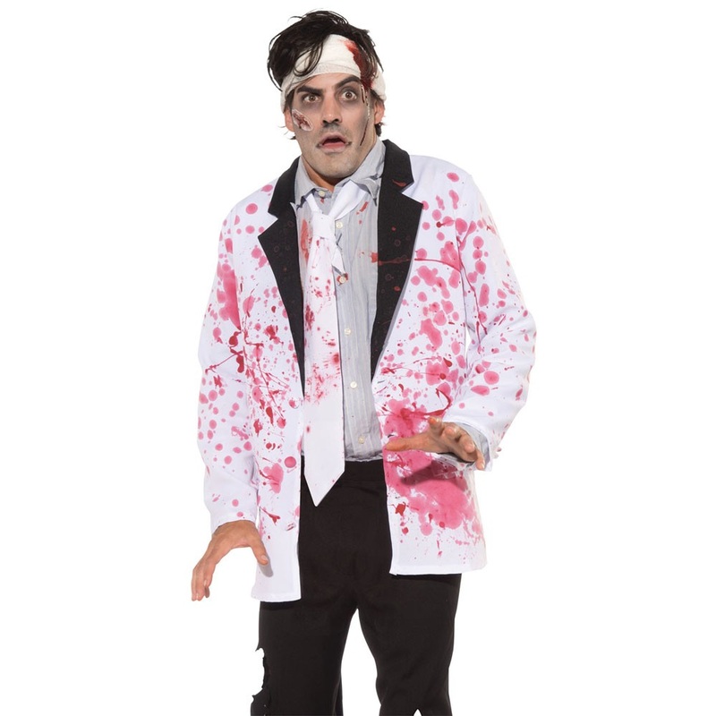 Blood-smeared men's jacket
