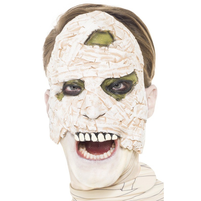 Creepy mummy latex mask