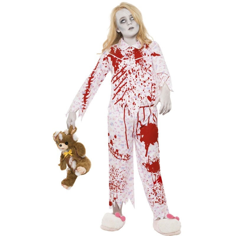 Good night horror pajama kids costume