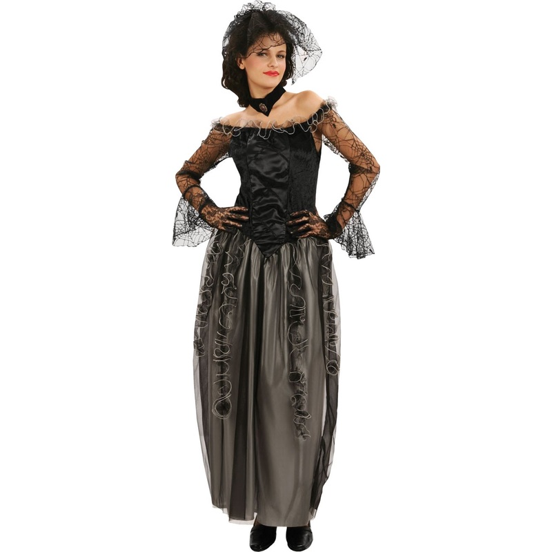 Halloween costume dark spider queen