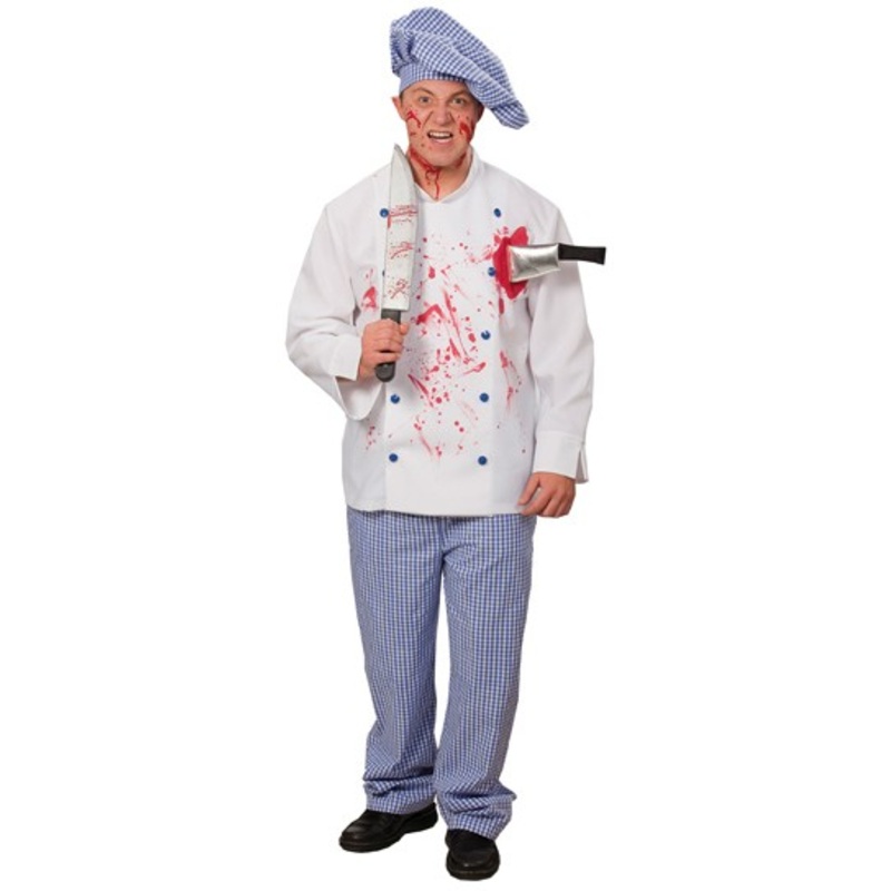 Horror chef Halloween costume 48