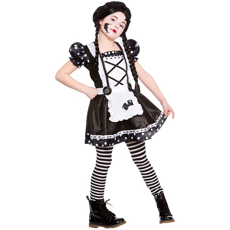 Horror doll dolly costume for children M