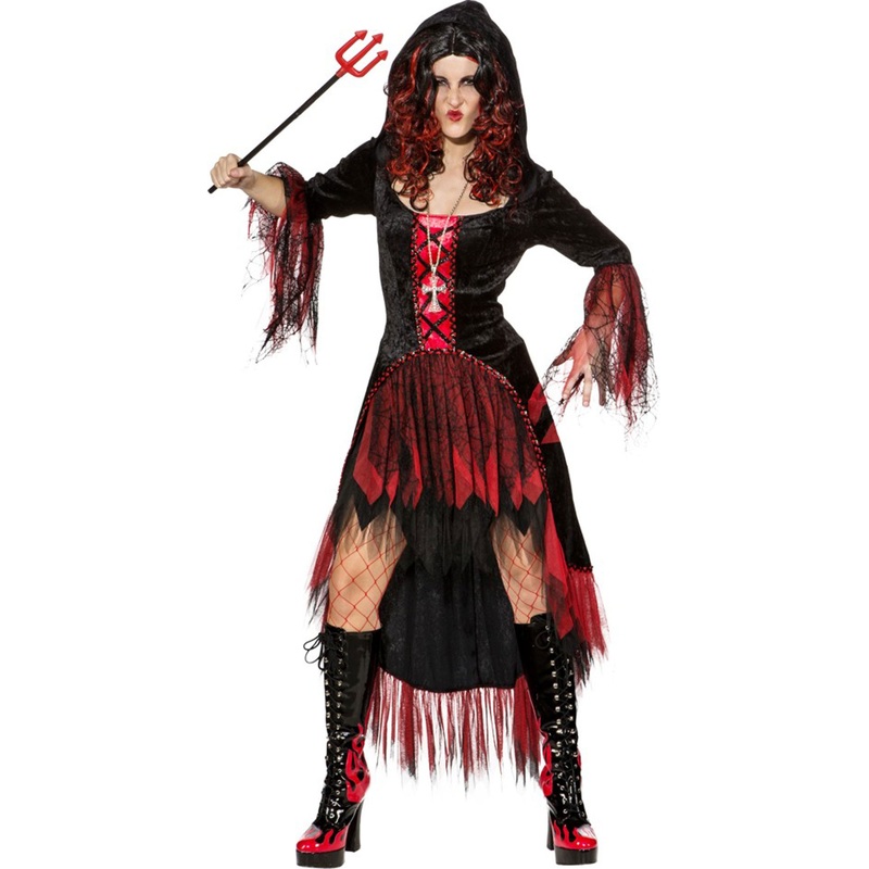 Kirlia Devil Bride Hooded Dress 34-36