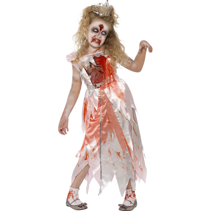 Nasty undead princess child costume S