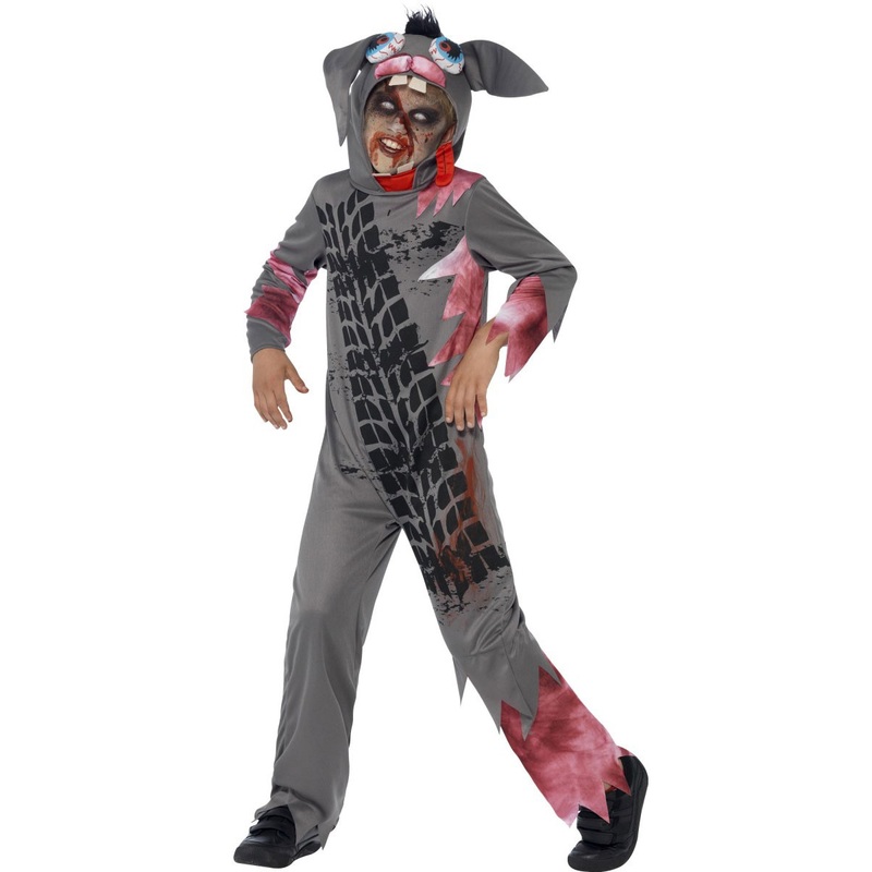 Run over dead animal costume for children M