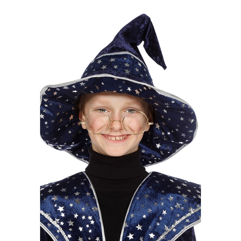 Sparkling witches stars hat