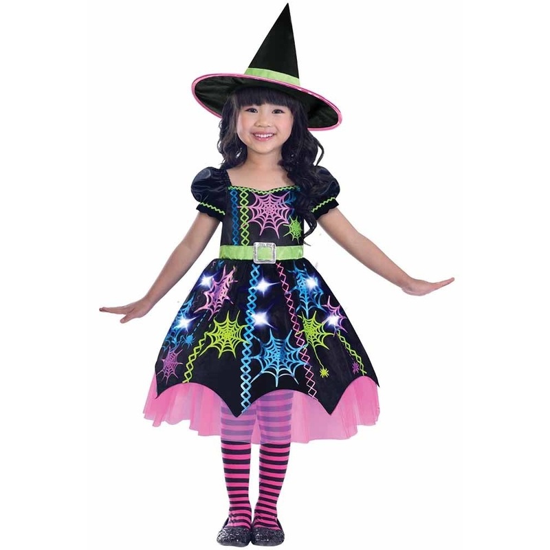 Spider witch kids costume