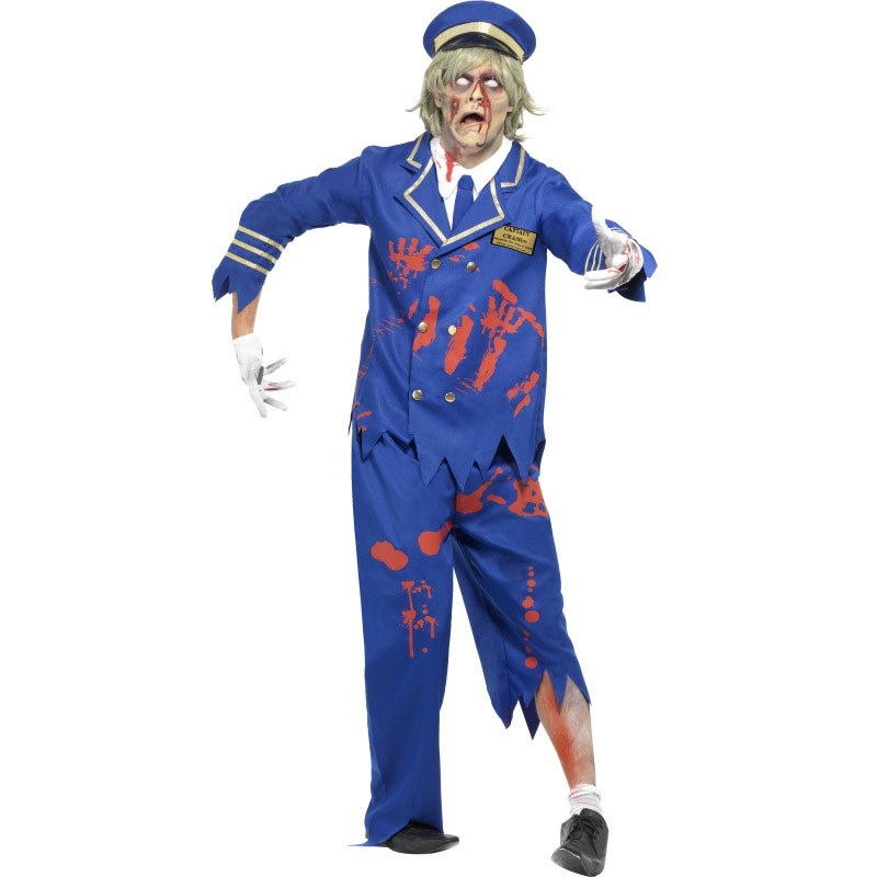 Undead pilot costume bloody M