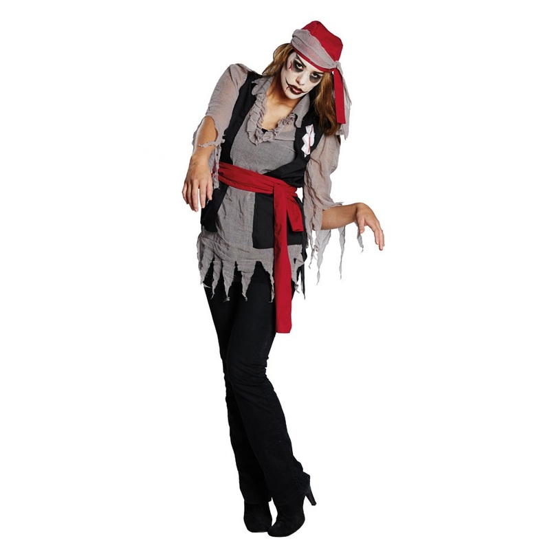 Undead pirate Sombia zombie costume 36