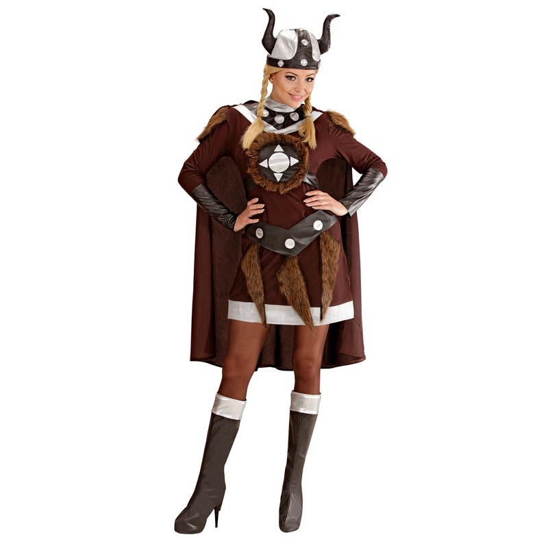 Fearless viking warrior costume S