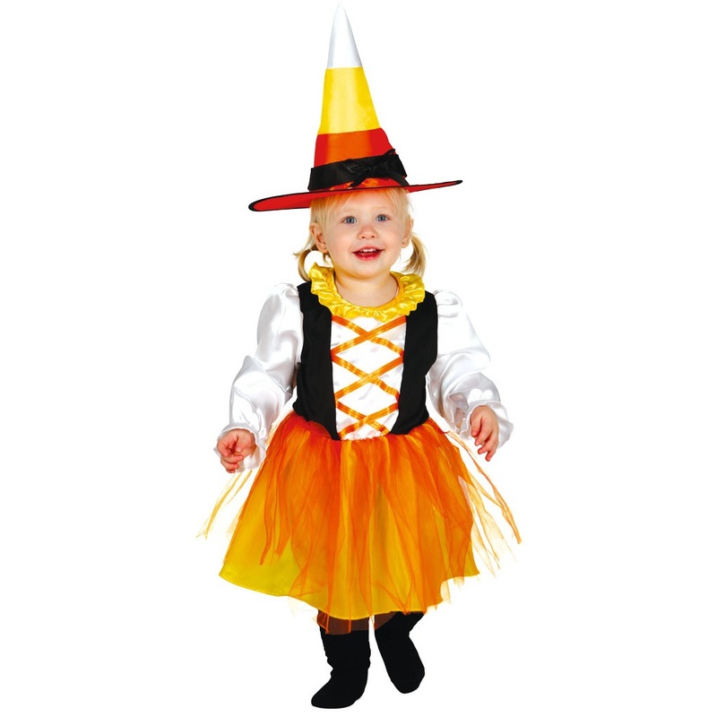 Little Pumpkin Witch Child Costume