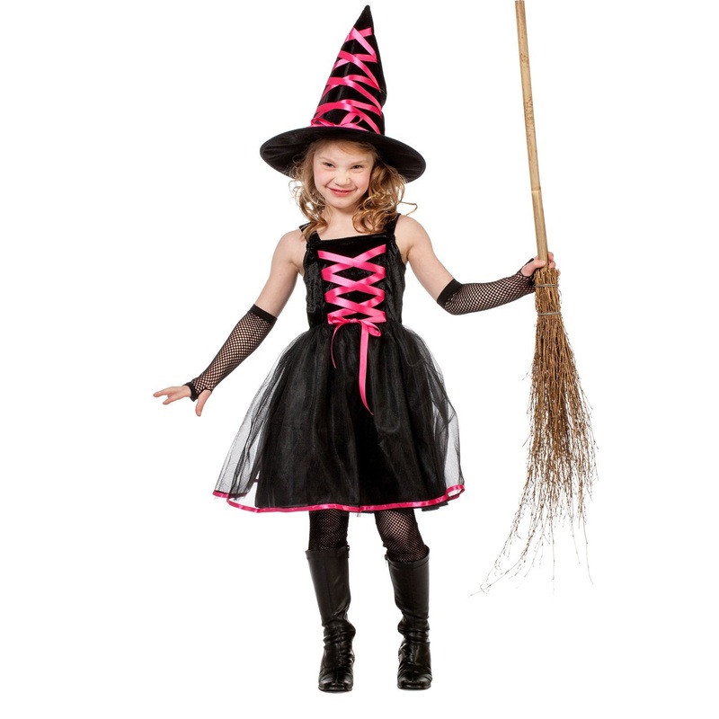 Magic witch Mimi black pink children's costume cords 104