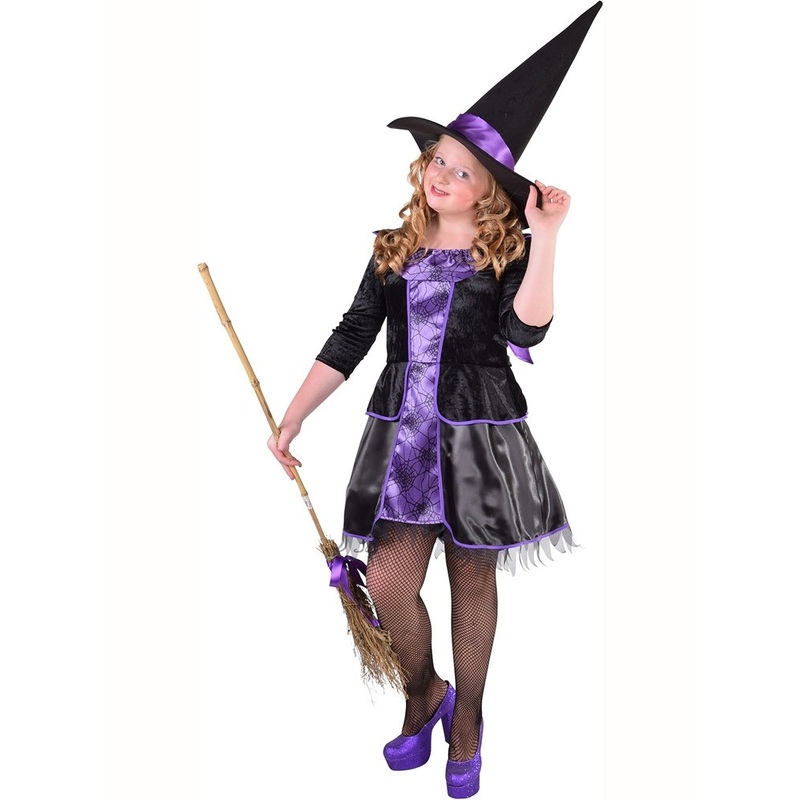 Spider witch violina dress for kids 104