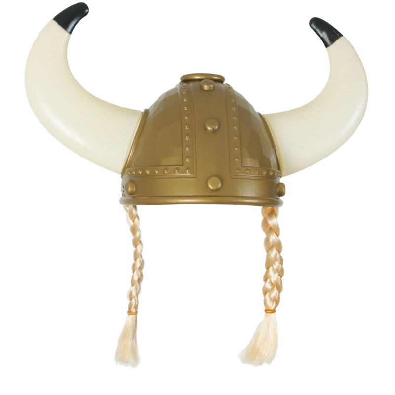 Viking helmet Jensen with plaits