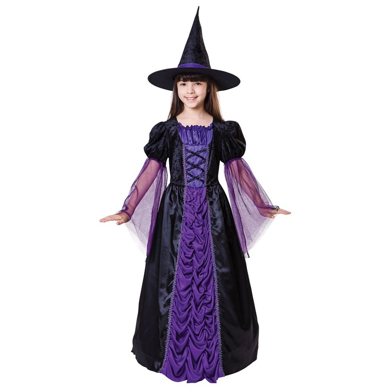 Witch Princess Purple Child Costume S