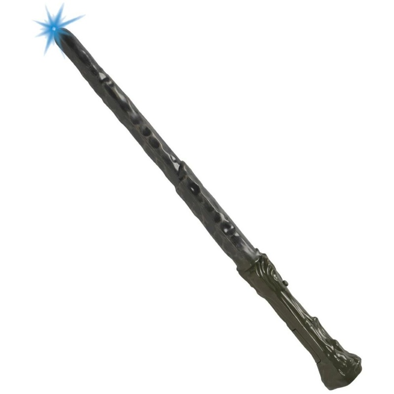 Wood look magic wand with sound effect 36cm