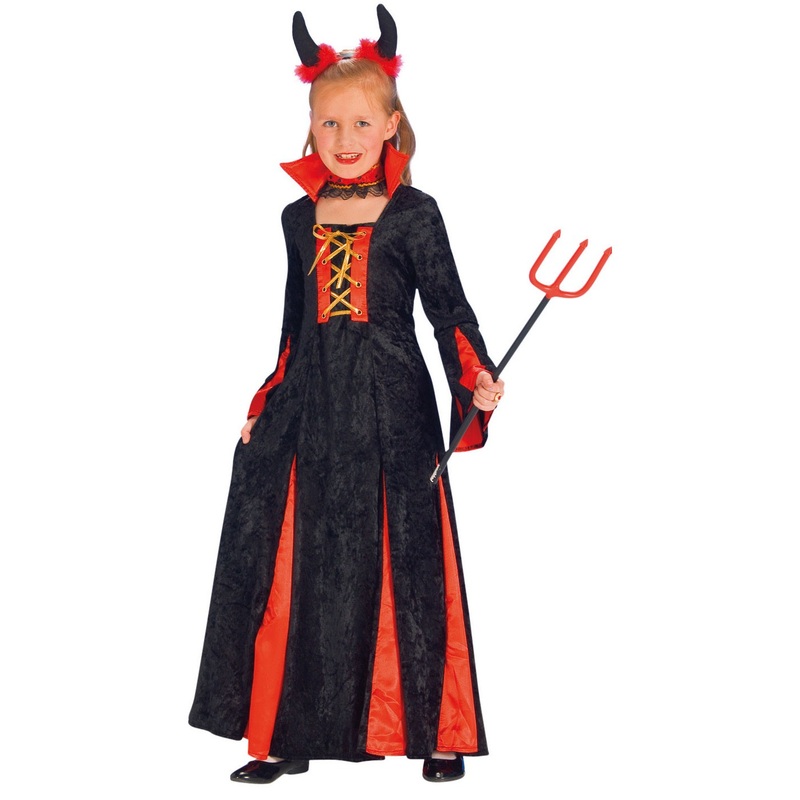 Devilish Countess of Hell child costume 104
