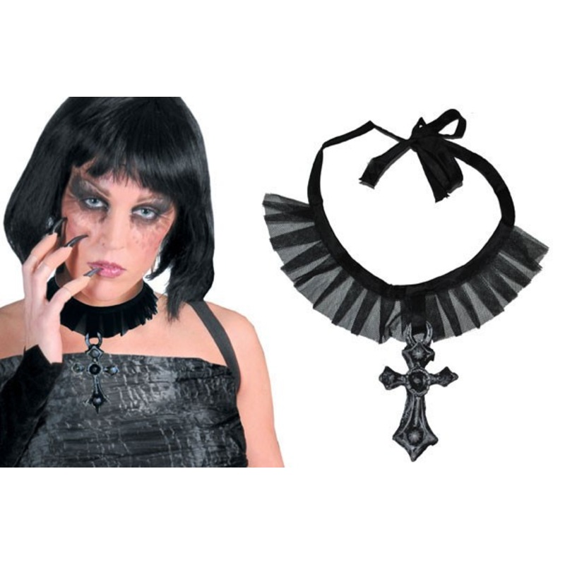 Diabolic Zamira cross necklace