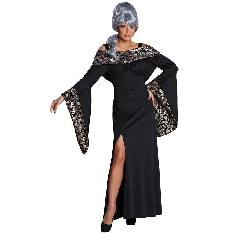 Elegant skull dress costume for women 36