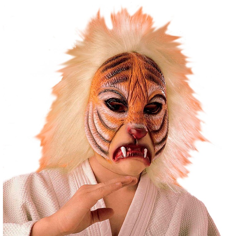 Tiger mask Theseus with mane