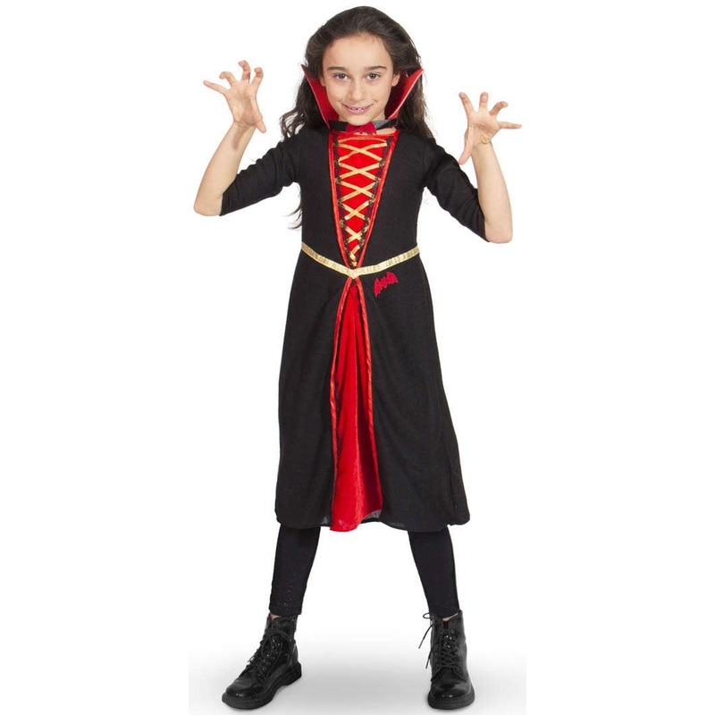 Vampire lady Vanny costume for children S