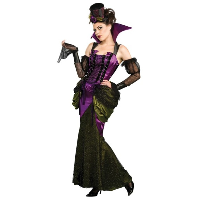 Victorian Vampire Costume Ladies Deluxe S
