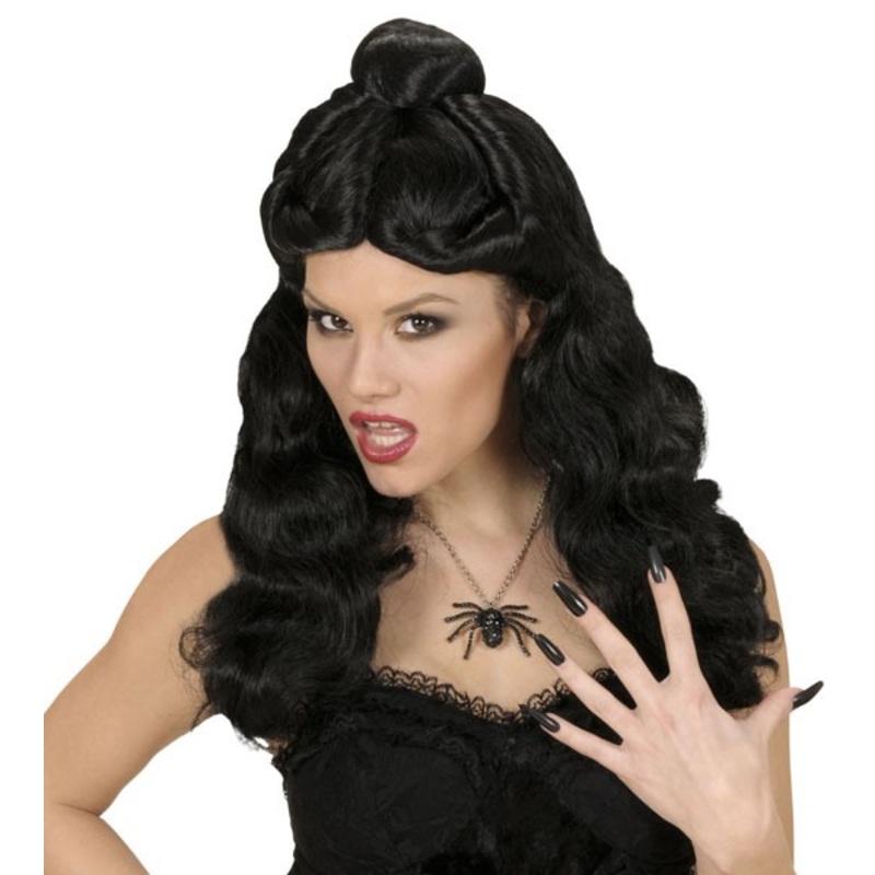 Viktoria vampire lady wig women black