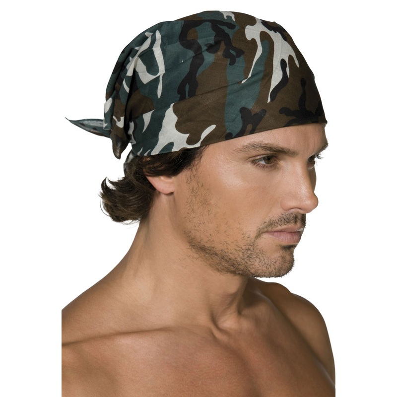Camouflage headscarf