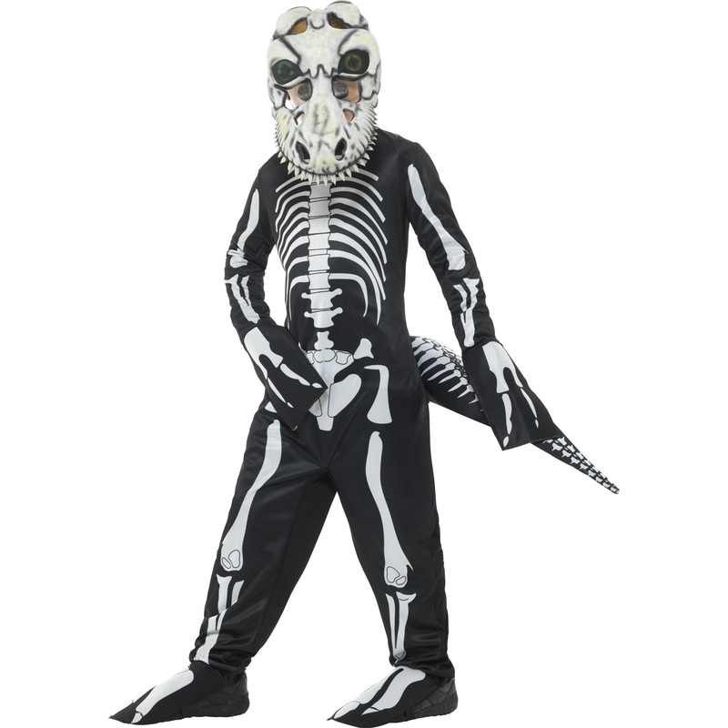 Dinosaur skeleton child costume
