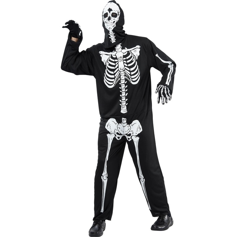 Horror skeleton Halloween costume