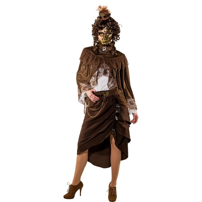 Pointed Steampunk Cape Elise S-M