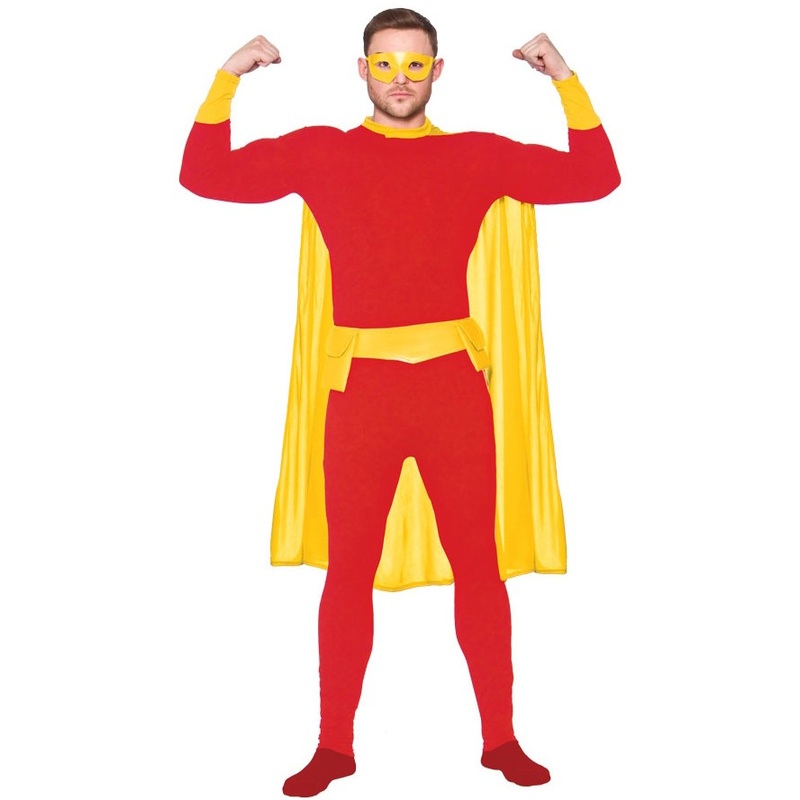 Red superhero catsuit Megaman S