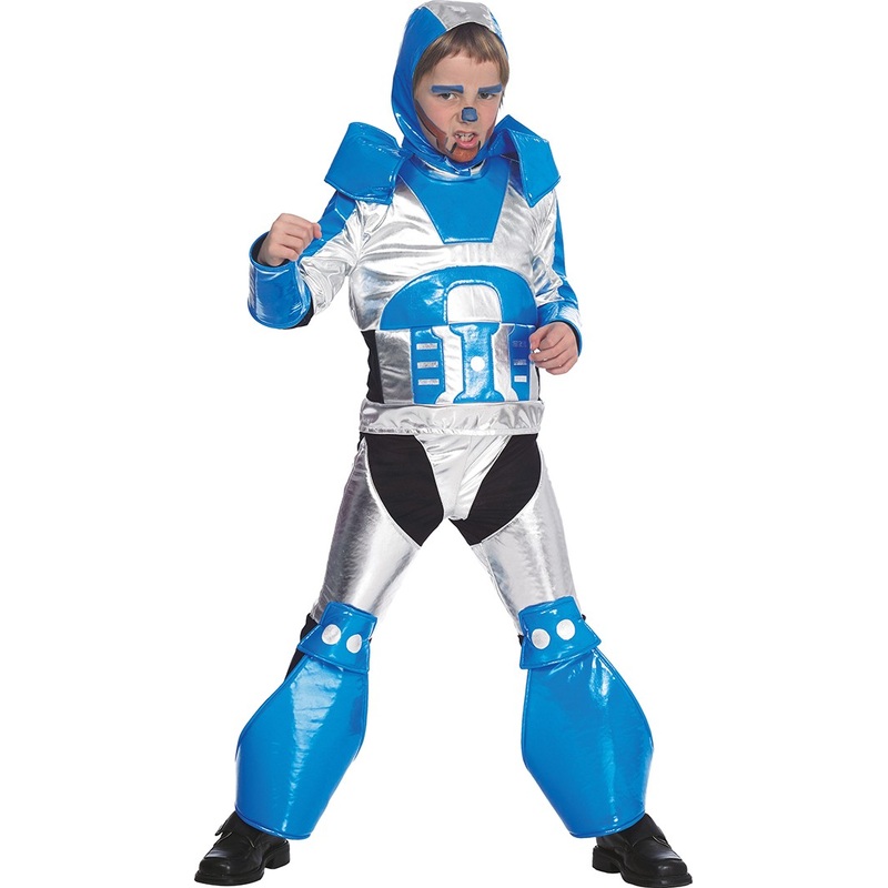 Robot future tech costume for kids 104
