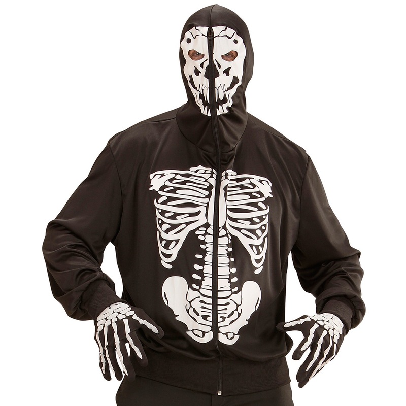 Skeleton Ruben hoodie costume M-L