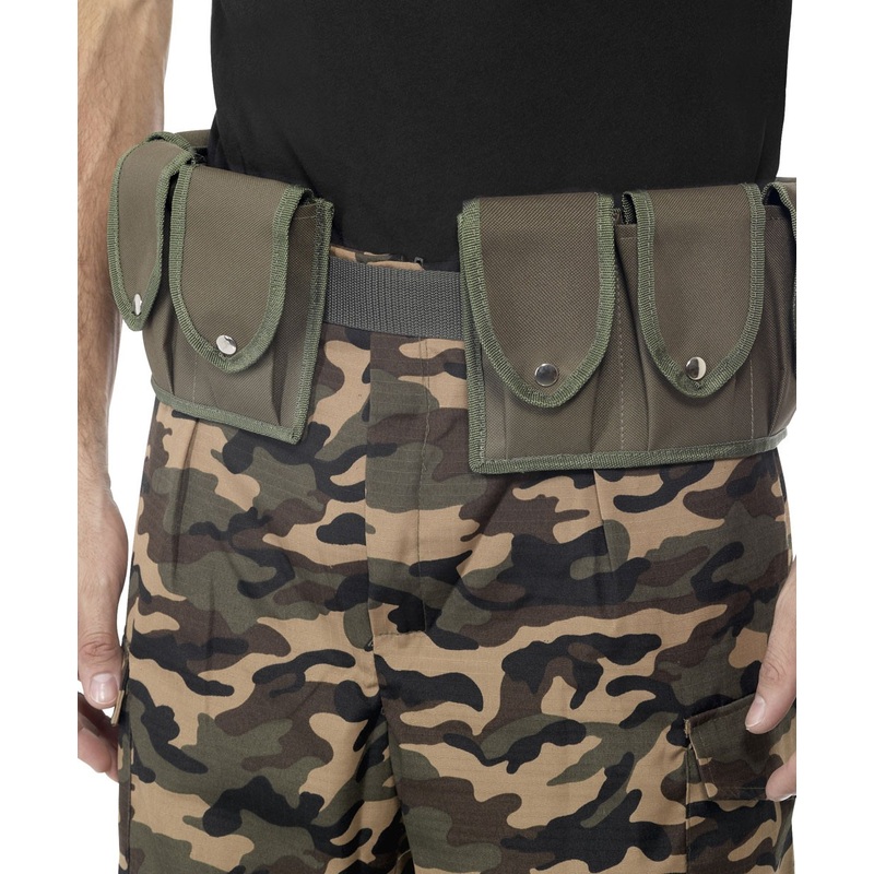 Soldiers ammunition belt