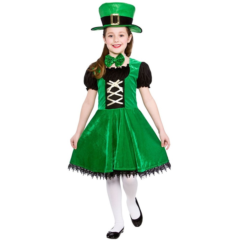 St. Patricks Day girl costume M