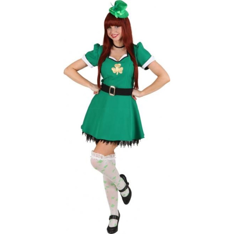 St. Patricks party dress for women 36