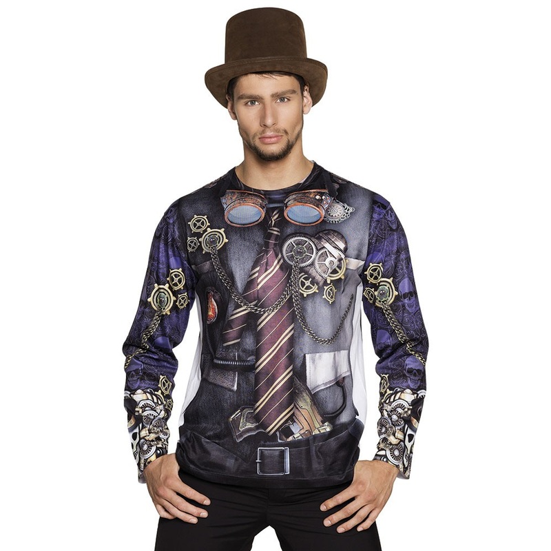 Steampunk 3D men's shirt Ivan M