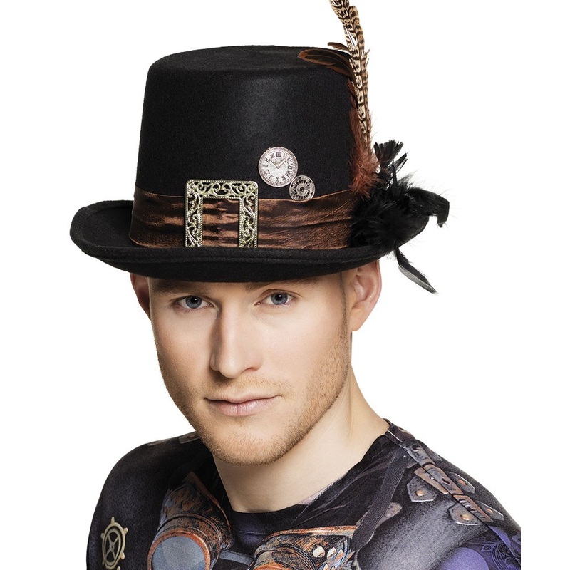 Steampunk retro top hat