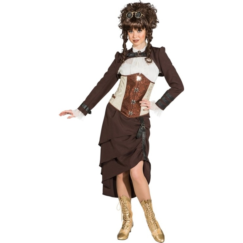 Steampunk rock in brown 34