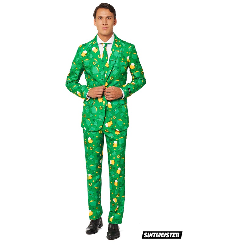 Suitmeister St. Patricks Day Party Suit Men's S