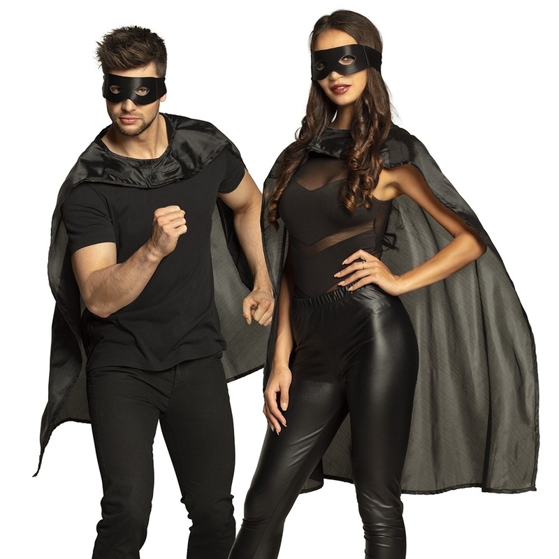 Superhero disguise set black