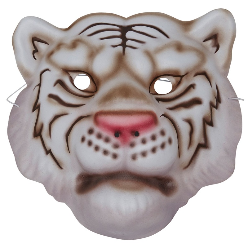 White tiger child mask